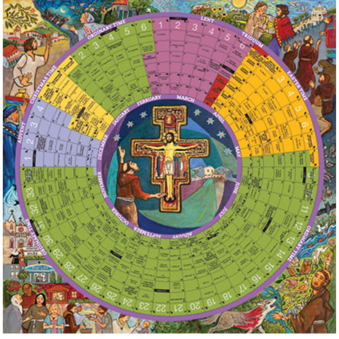 Year of Grace Calendar 2021 Laminated Poster - YG21LL