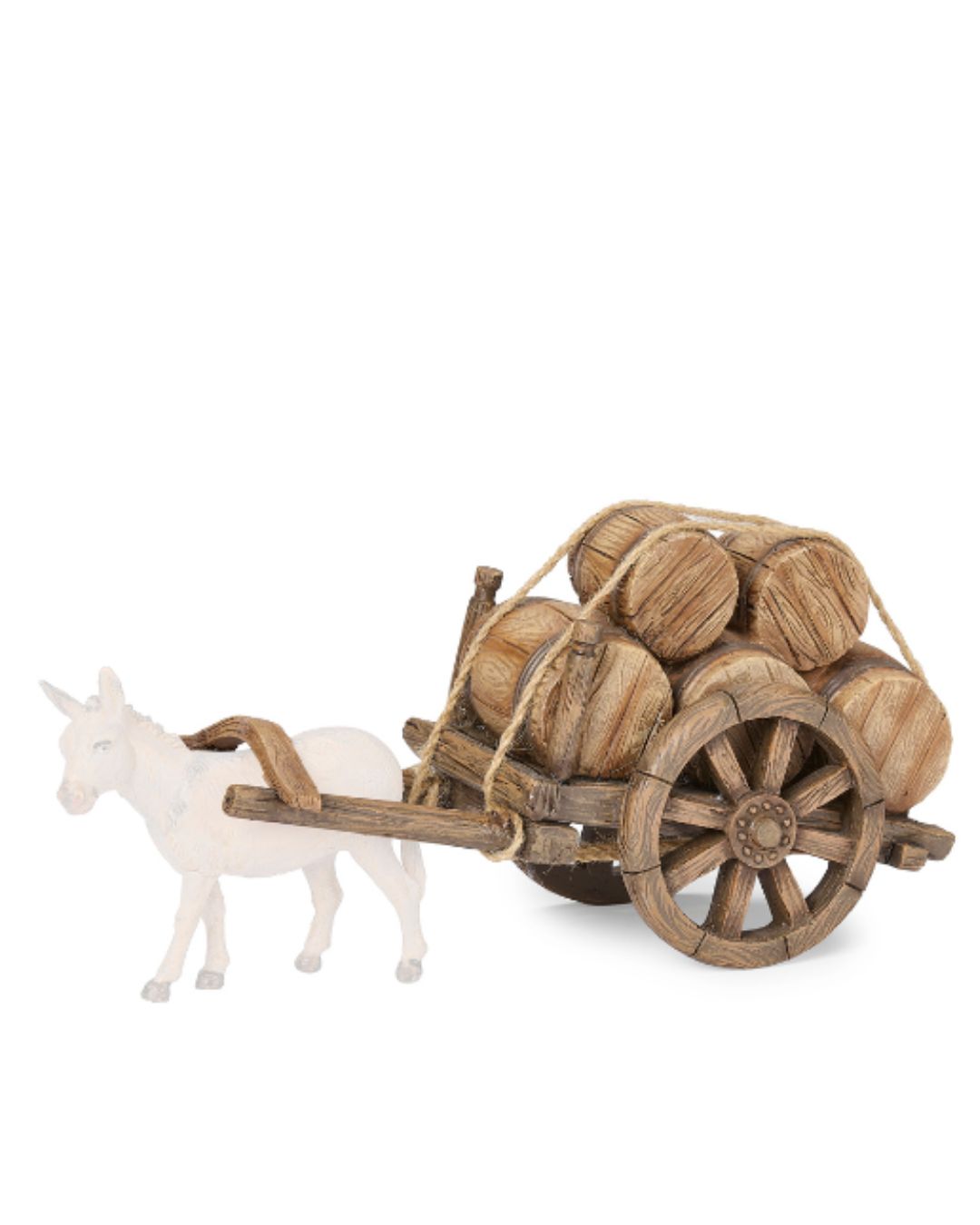 Fontanini 5 Inch Scale Barrel Cart