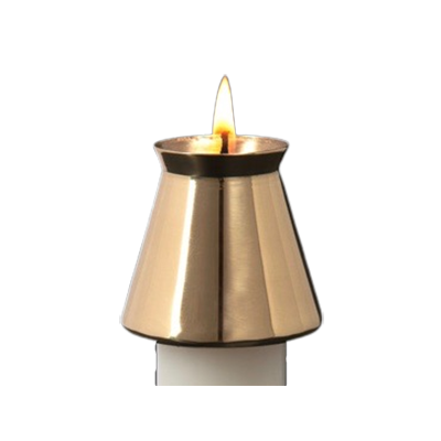Brass Candle Follower New Style 3/4" (92100101)