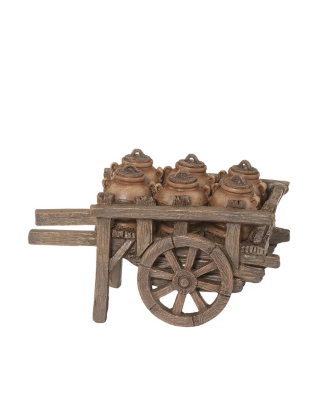 Fontanini 5 Inch Scale Cart with Pots
