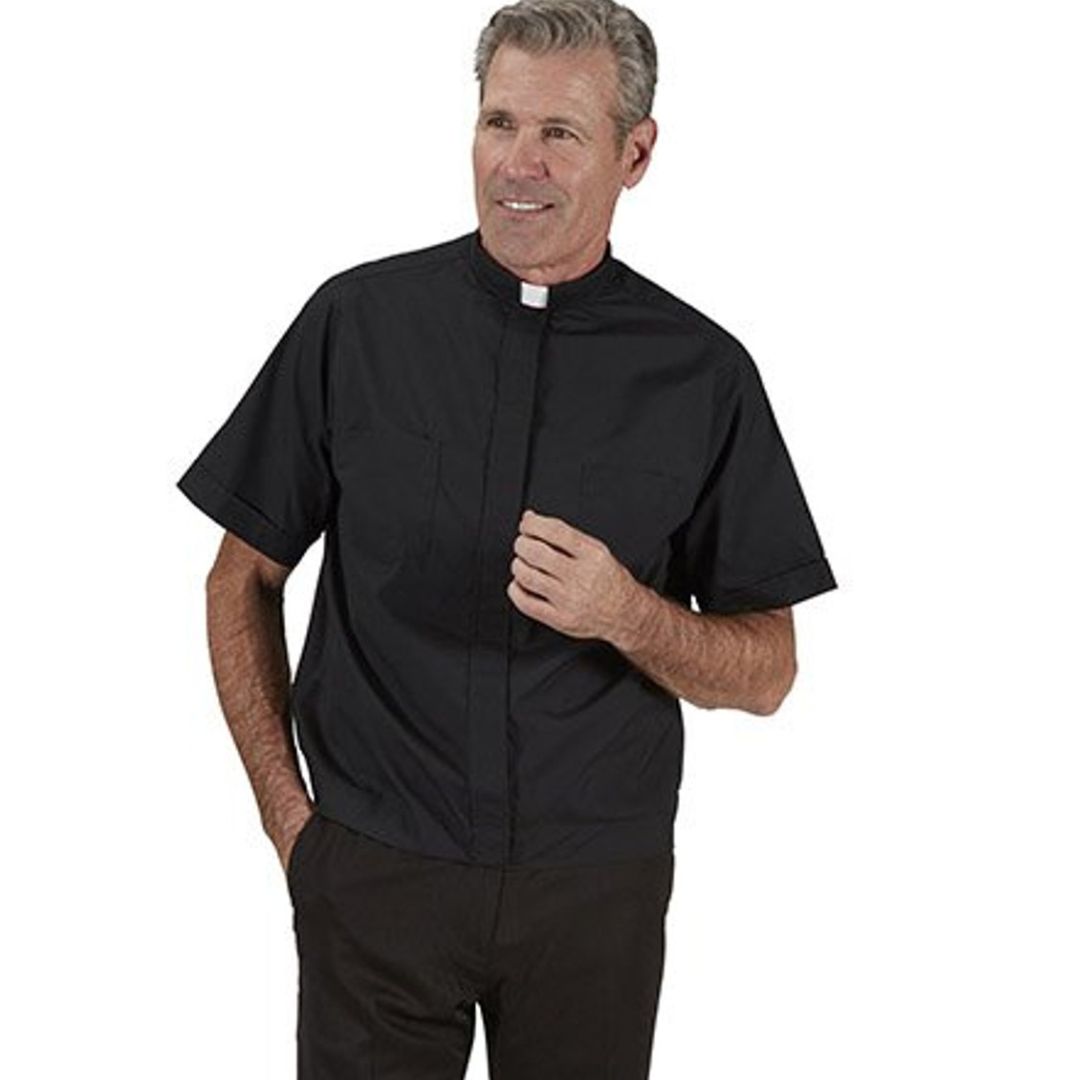 R.J Toomey Summer Clergy Comfort Short Sleeved Shirt 224