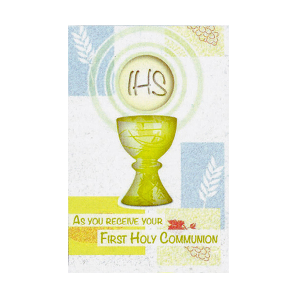 First Holy Communion Greeting Card 12-FC-9201