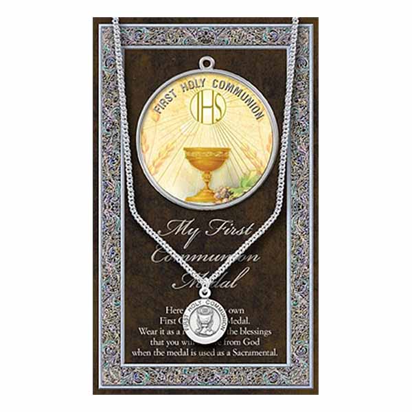 Communion Pewter Chalice Necklace 