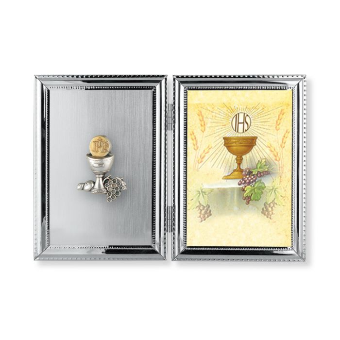 First Communion Remembrance Double Hinged Frame 12-2238-695