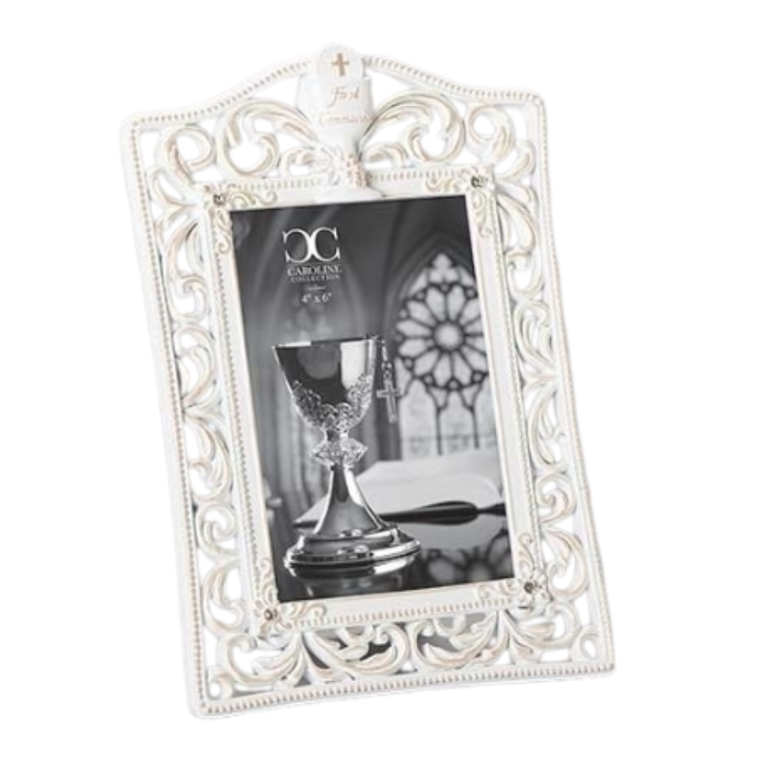 First Holy Communion 4" x 6" Photo Frame Resin-Stone 20265