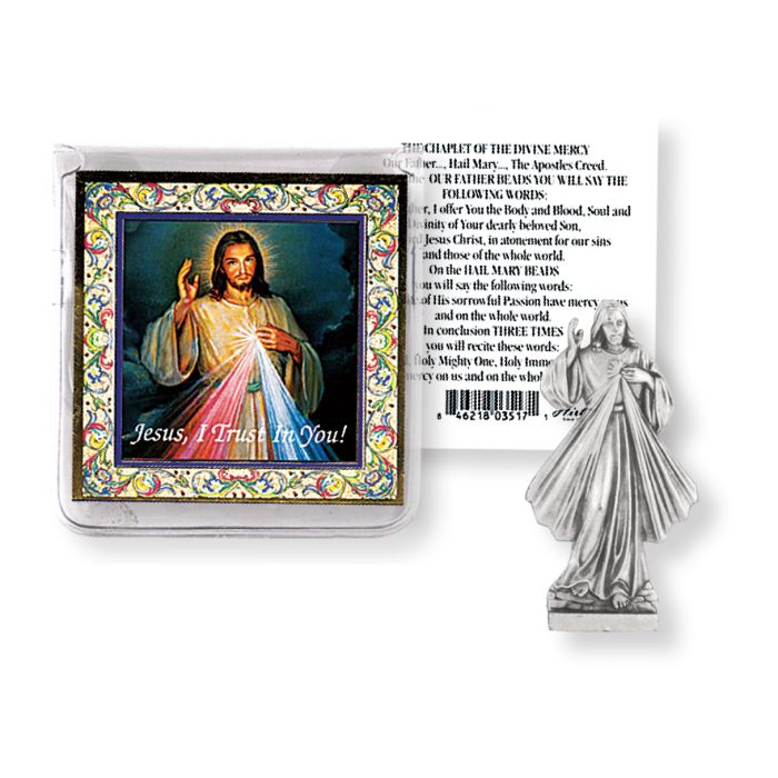Divine Mercy Pocket Statue 12-891-123