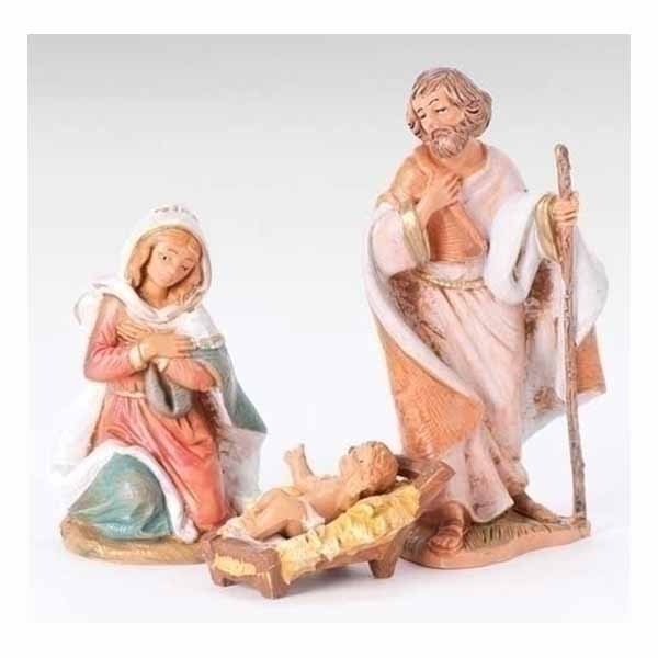 Fontanini 3.5" Heirloom Nativity Holy Family Set (55011)
