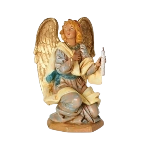 Fontanini Heirloom Nativity 7.5" Scale Kneeling Angel (20-72818)