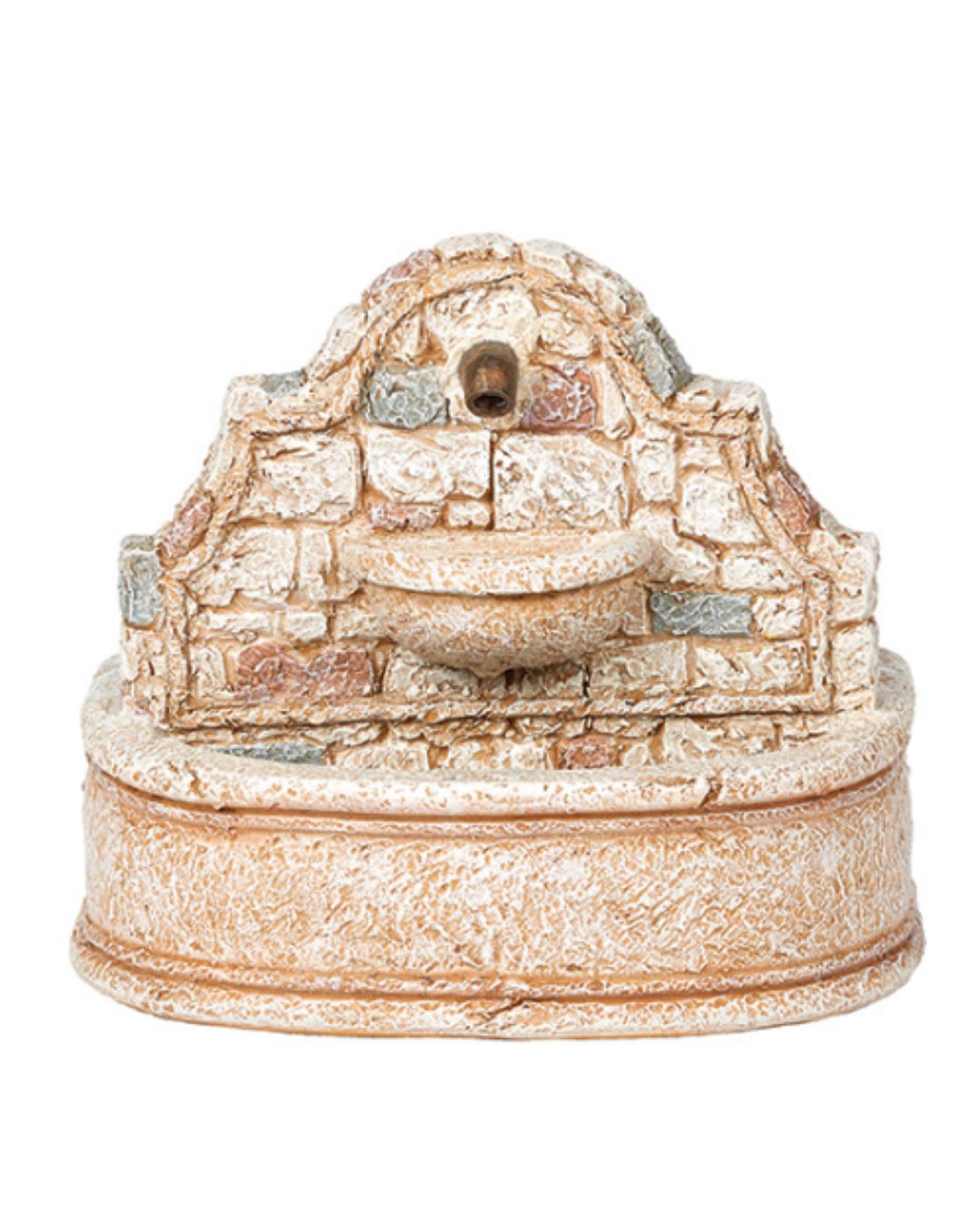 Fontanini 5 Inch Scale Wall Fountain with Working Pump