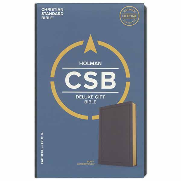 Holman CSB Deluxe Gift Bible (Black)
