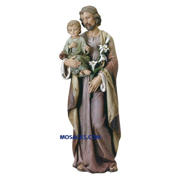Joseph Studio Renaissance 37 Inch St Joseph And Child Jesus Statue 20-46692