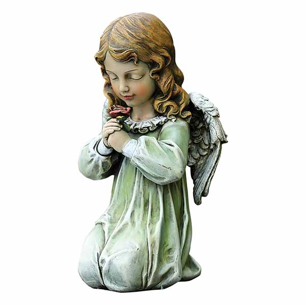 Joseph's Studio Angel Child Kneeling Statue
