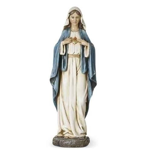 Joseph Studio Immaculate Heart Of Mary 14" Statue 20-61369 Immaculate Heart of Mary
