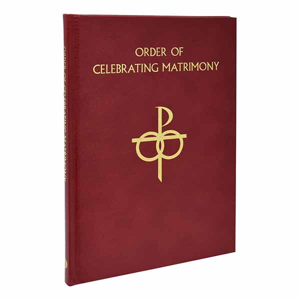 Order Of Celebrating Matrimony Leather Edition
