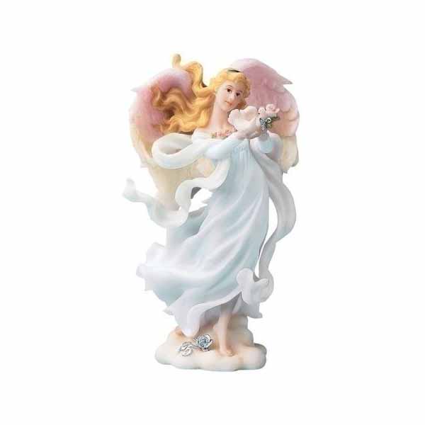This Seraphim Classics Angel by Roman, Inc. Happy Anniversary "25 Years of Love" #84392 is a Seraphim Classics Angel for a 25th Wedding Anniversary