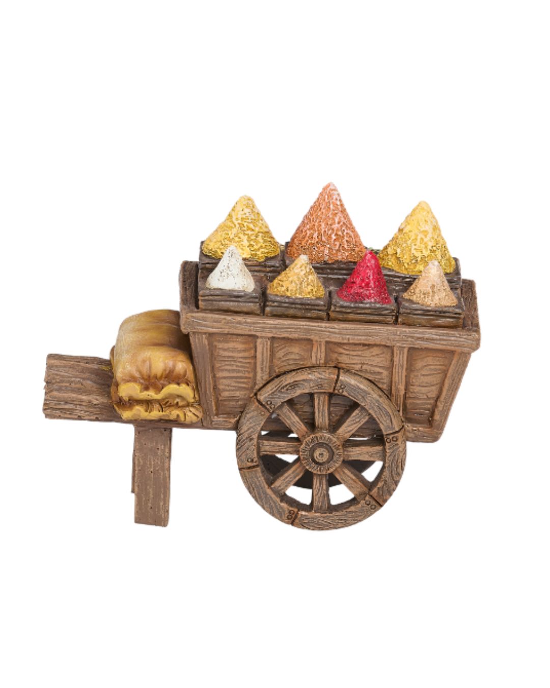 Fontanini 5 Inch Scale Spice Cart