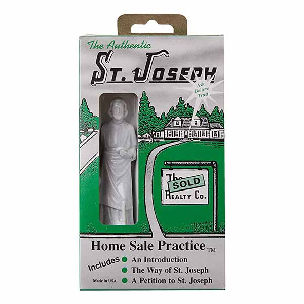 St. Joseph Home Sale Kit with statue to sell a house Home Seller Kit