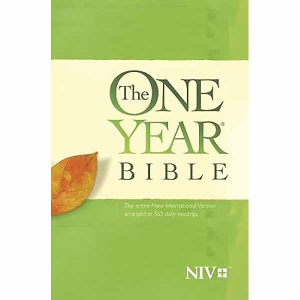The One Year Bible-NIV from Tyndale House Publishers 108-9781414359915