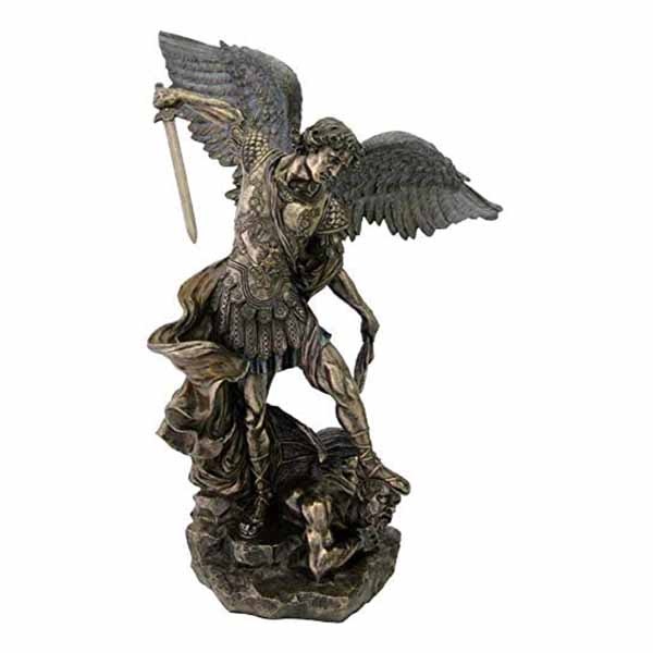St. Michael the Archangel Veronese Bronze Statue 29", SR-74552