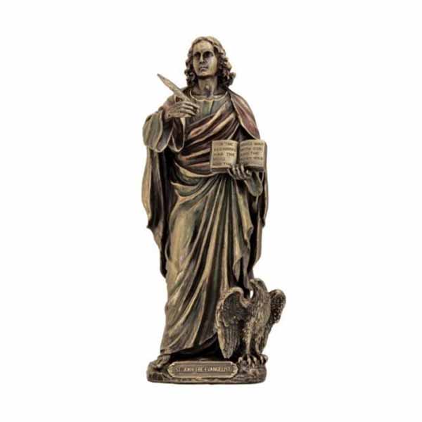 Saint John Veronese Bronze Statue 8" SR76174