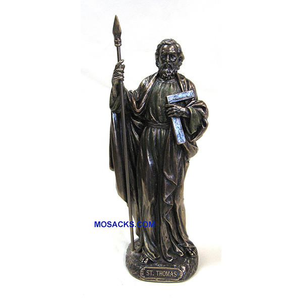 Saint Thomas Veronese Bronze Statue 8" SR76040