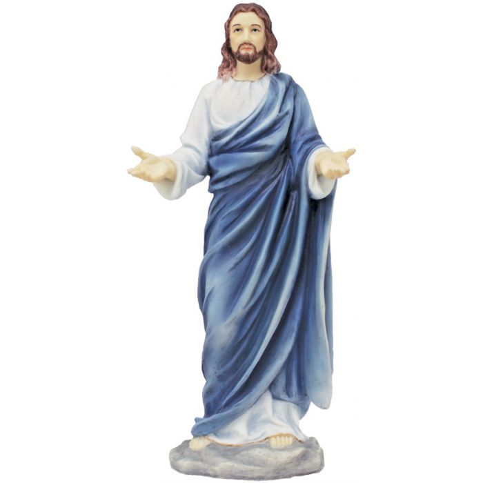 Welcoming Christ Statue Veronese Full Color, 12", SR-73870C