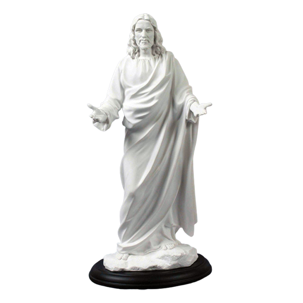 Welcoming Christ Statue Veronese White, 12", SR-73870W