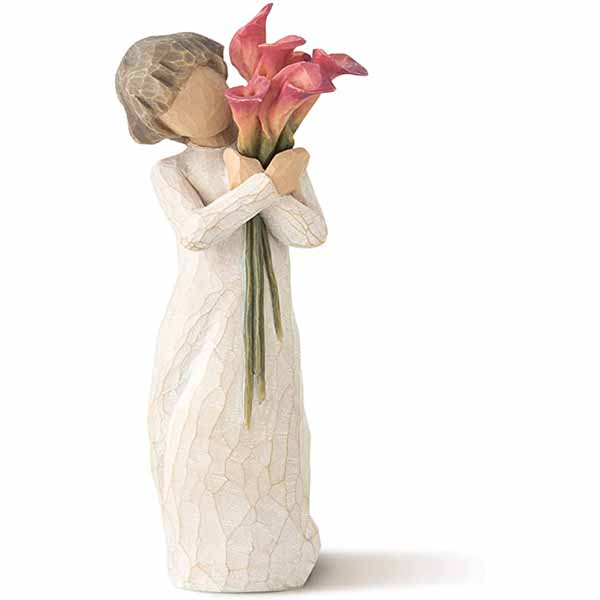 Willow Tree Figurine Bloom 5.5" H 27159. Bloom Like our friendship..vibrant and ever-constant 5.5" H, 27159