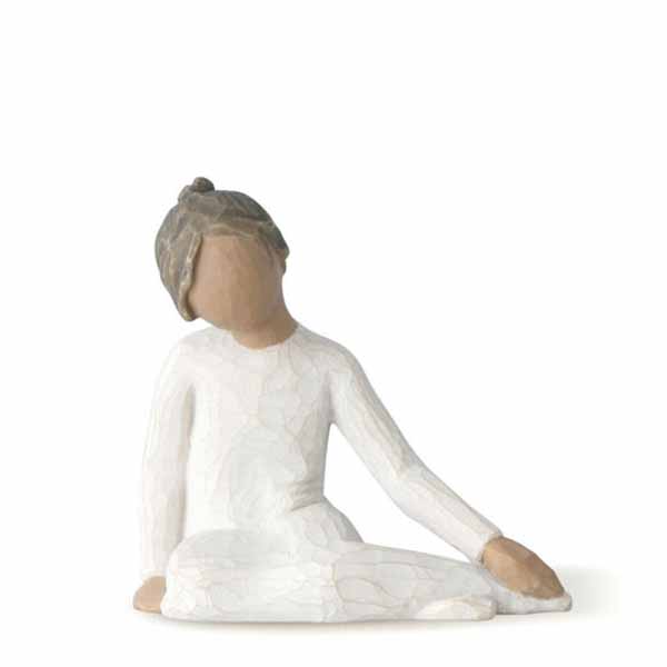 Willow Tree Figurine Thoughtful Child nurtured by your loving care 3" H 26225